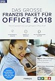 FRANZIS Das große FRANZIS Paket für Office 2018|Office-Vorlagen|keine Einschränkung|zeitlich unbegrenzt|Windows 10/8.18/7 Microsoft® Word/Excel®/PowerPoint®/Outlook® 2007/2010/2013/365|Disc|D
