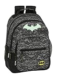 safta Unisex-Adult Batman Tagesrucksack, Grau/Schwarz, One S