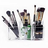 Czemo Kosmetik Organizer Makeup-Pinsel Becher Acryl Kosmetik Aufbewahrung Kosmetikpinsel Behälter (2)