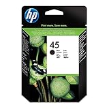 HP 51645AE 45XL Schwarz Original Druckerpatrone mit hoher Reichweite für HP Deskjet, HP Officej