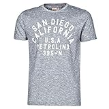 Petrol Industries T-Shirt Ss R-Neck K T-Shirts & Poloshirts Herren Grau - L - T-Shirts S