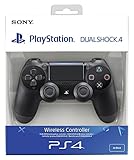 Sony Dualshock 4 Gamepad Playstation 4, Schwarz – Zubehör für Videospiele (Gamepad Playstation 4, Digital, D-pad, kabelgebunden/kabellos, Bluetooth/USB)