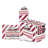 Fisherman's Friend Cherry | 24 x 25g Beutel | Kirsche und Menthol Geschmack | Zuckerfrei | Fü