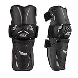 O'NEAL | Protektor Knie, Schienbein & Oberschenkel | MX Enduro Motocross | Tyrant MX Knee Guard | Erwachsene | Schwarz | Größe L/XL