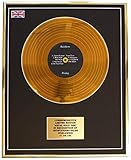 Rainbow – Rising Metal Gold Schallplatten-Display