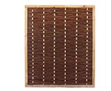 bambus-discount.com Weidenwand Mia mit 140x120cm in Premium Qualität aus gekochter Weide, Holz geb