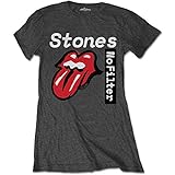 Rolling Stones Damen The No Filter Text T-Shirt, grau, 44
