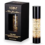 NEOVI VITAL GOLD 50ml | Hyaluronsäure Serum mit 24K Gold | HYALURON Anti Aging & Anti Falten | Vitamin A, B, C | Feuchtigkeitscreme | Derma Test sehr G