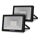 MEIKEE LED Strahler 30W LED Scheiwerfer Superhell 3000LM Strahler Außen 3000K Warmweiß Fluter IP66 Wasserdicht Flutlicht Außenstrahler für Sportplatz Garag