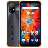 UMIDIGI Bison X10 Outdoor Smartphone 4GB + 64GB Android 11 Ohne Vertrag, 2021 Outdoor Handy mit Dual SIM NFC Helio P60 20MP Kamera 6150mAh Akku, 6,53' FHD EU Version Rugged Smartphone Gelb