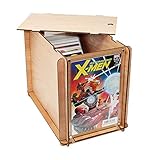 Big Fudge Comicbuchaufbewahrung mit Comicbuchhalter-Display! Comic Book Box/Toploader Aufbewahrungsbox für 11,5 x 8 Zoll Comics, Comic Boards und Comic Book Sleeves. Heavy Duty Comic-B