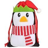 LPOQW Weihnachtsgeschenkbeutel Cartoon Geschenkbeutel Säcke Taschen für Süßigkeiten Süßigkeiten Sancks Schmuck Kosmetik Lagerung Weihnachten Hochzeit Geburtstagsfeier Zubehör,Ping