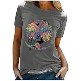 hemd damen damen workout top sommer tank top damen yoga crop top sport kurzes tank sommer bauchfreie oberteil für yoga fitness satin kleid lang damen langarmshirt dirndlb(#220119+25-Tshirts-A06, XL)