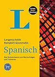 Langenscheidt Komplett-Grammatik Spanisch - Buch mit Übungen zum Download: Das Standardwerk zum Nachschlagen und T