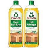 Frosch Holz Reiniger - mit natürlichen Pflegewirkstoffen der Kiefer. 2er Pack (2 x 750ml)
