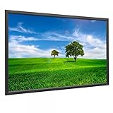 Rahmen Leinwand HomeScreen 16:10 Außenmaß H:191xB:296cm Mattweiß Gain 1.0