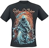 Children of Bodom Grim Reaper Männer T-Shirt schwarz L 100% Baumwolle Band-Merch, B