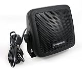 Albrecht CB 150 Mono Portable Speaker 3W Schwarz - Tragbare Lautsprecher (1.0 Kanäle, 3 W, 350-5000 Hz, 8 Ohm, Verkabelt & Kabellos, 2 m)