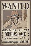 ABYstyle ABYstyleABYDCO410 - ONE PIECE - Poster - Wanted Ace (91.5x61)