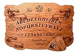 Beatus Lignum Wood Ouija 100% Kirsche, Holz – 34,3 x 24,1 cm 1/4 dick – komplett natü