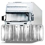 AutoScheich® XXL Sonnenschutz Frontscheibe LKW Bus Transporter Sonnenblende Reflex Fahrerhaus Windschutzscheibe Hitzeschutz 90cm x 240