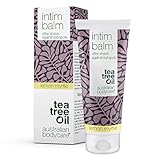 Australian Bodycare Intim Balm 100ml | Teebamöl + Lemon Myrtle | Aftershave nach der Intimrasur | Gegen Eingewachsene Haare, rote Pickel, Rasurbrand nach Haarentfernung im Intimbereich & Bik