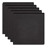 BENECREAT 8 Blatt 15x15cm Schwarze Eva-Schaumstoffblätter 1.3cm Dickes Selbstklebendes Schaumpapier Klebrige Rückseite Für Schmuckschubladen Handwerk Stoff Und Scrapbooking