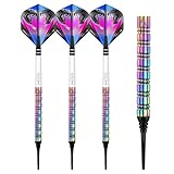 RED DRAGON Peter Wright Snakebite 1 18g Gramm Soft Tip Tungsten Dartpfeile Set mit Flights und S