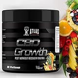 CBD Growth (Tropical) - Post Workout - Fuel Recovery Matrix | HOCHDOSIERT: CBD 600mg | Curcuma 95% | Glutamin | Vitamin C | Magnesium | Zink | Wasserlö