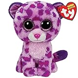 TY 36085 36085-Plüschtier Beanie Boos Glamour Leopard, pink