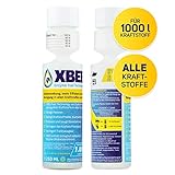 XBEE® All in One Additiv – voll org. Diesel Additiv & Benzin Additiv für 20 Tankfüllungen (1,60€ pro 50l Tankfüllung)/mehr Reichweite & Kostenersparnis/Motorreiniger & Schutz vor Dieselpest (250 ml)