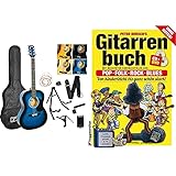 3rd Avenue Akustikgitarrenset mit Zubehör, für Anfänger, 4/4-Größe, mit Gigbag, Plektren & Gitarrenbuch, m. CD-Audio, Bd.1, Mit bekannten Liedbeispielen aus Pop, Folk, Rock & B