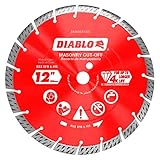 Diablo DMADST1200 Diamant-Trennscheiben für Mauerwerk, 30,5