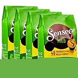 Senseo Kaffeepads Mild Roast, Feiner und Samtweicher, 4er Pack, 4 x 48