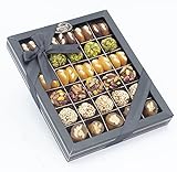 Palanci | Rayiha Pralinen | Gesunde Snacks 550 gr. | Vegane Süßigkeiten Mix | zuckerarm | getrocknete Aprikosen, Pistazien, Mandeln,Walnüsse in Traubensirup | Trockenfrüchte | Geschenkset Geschenk