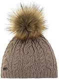 Eisbär Lou Lux Mütze Damen beige 2021 Kopfbedeckung