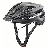 Cratoni Pacer+ Fahrradhelm, Black Matt, S-M