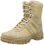 Mil-Tec Security Police Army Combat Leather Boots Generation II Mens Tactical Khaki Size 11