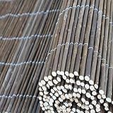 Top-Multi Weidenmatte Weidenzaun Sichtschutz Größe 1,0m x 5,0