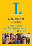 Langenscheidt Collins Großes Schul- und Studienwörterbuch Englisch: Englisch-Deutsch (Langenscheidt Große Schulwörterbücher)