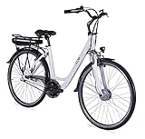 LLOBE City E-Bike Metropolitan Joy weiß, 28 Zoll, Akku 36V / 13Ah, 250 Watt M