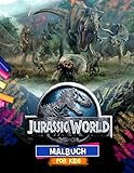 Jurassic World Malbuch: Jurassic World Aktion Malbuch: Inoffizielle Bilder Mit Der Schrecklichsten Farb