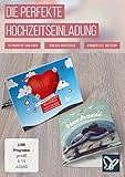 Druckfähige Vorlagen für Hochzeitseinladungen (Win+Mac+Tablet)