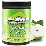 UP-GRADE - Energy Drink Pulver - Koffein Pulver für mehr Konzentration im e-Sport - 600 g 60 Servings (Sour Apple)