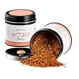 Rimoco N°720 Bio Harissa Gewürzmischung - Traditionell, feurige, nordafrikanische Würzmischung | Schärfegrad: 3 von 5 | Bio Anbau (DE-ÖKO-007) | 55g in eleganter Gewürzdose mit Aromadeck