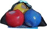 alldoro 63038 Water Splash 3er Set Wasserbomben Ø 6cm, Wasserballons wiederverwendbar & selbstschließend, Wasser Balloon für Garten & Strand, Kinder ab 3 Jahren & Erwachsene, gelb/rot/blau im N