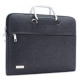 DOMISO Laptop-Schutzhülle, Kuriertasche, stoßfest, wasserdicht, Aktentasche für 13-13,3 Zoll Laptops/Apple MacBook Air & Pro / 13,3 Zoll Lenovo Yoga 720/13,3 Zoll ASUS mit Griff, Dunkelg