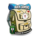 Camino Cats Jakobsweg 3D Magnet Rucksack