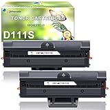 Jettruemedia Compatible Toner Cartridge Replacement for Samsung D111S MLT-D111S for Xpress M2026W M2026 M2070W M2070 SL-M2026 SL-M2070 SL-M2026W SL-M2070W SL-M2070FW M2020 M2022 M2020W M2022W (2-Pack)