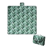 Aiong Strandmatte, Campingmatte wasserdichte zusammenklappbare Picknickmatten Camping im Freien Feuchtigkeitsbeständige Decke Wandern Strandpolster 200x200
